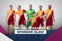 Türk Hava Yolları, Galatasaray'ın Avrupa müsabakalarındaki sponsoru oldu!