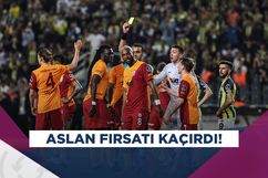 Galatasaray rekoru egale edemedi, büyük fırsatı tepti...