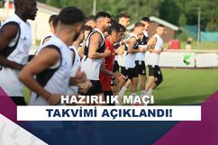 Beşiktaş’ın hazırlık maçı programı belli oldu!