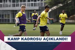 Fenerbahçe, Maribor maçı kamp kadrosunu duyurdu!