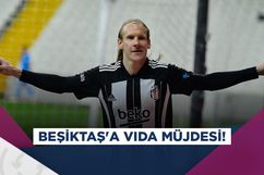 Beşiktaş’a Vida’dan iyi haber! Sözleşmesi…