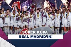 Real Madrid, Süper Kupa’yı Barcelona’dan aldı!