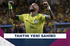 Brezilya Millî Takımı’nın en golcüsü Neymar!
