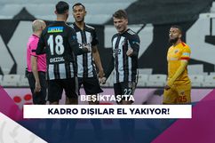Beşiktaş'ta 6 milyon 350 bin Euro'luk kadro dışı!