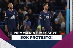 Neymar ve Messi, PSG - Bordeaux maçında protesto edildi!