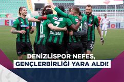Denizlispor, Gençlerbirliği’ni tek golle geçerek galibiyeti hatırladı!