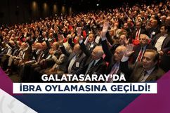 Galatasaray Genel Kurulu’nda ibra oylaması yapılıyor!