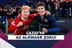 Lazio, evinde AZ Alkmaar’a boyun eğdi!