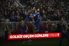 VİDEO | Vedat Muriqi'e milli olmak yaradı! 2 maçta 2 gol attı!