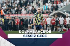 Beşiktaş-Fenerbahçe derbisinde gol yok!