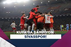 Ziraat Türkiye Kupası şampiyonu: Demir Grup Sivasspor!