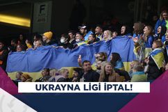Ukrayna Premier Lig iptal edildi, şampiyon belirlenmedi!
