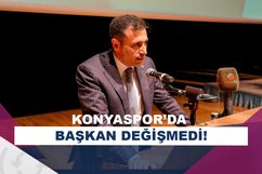 Konyaspor’un başkanı yeniden Fatih Özgökçen!