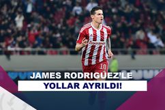 Olympiakos, James Rodriguez’in sözleşmesini feshetti!
