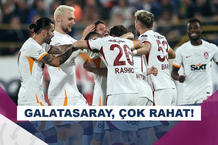Galatasaray, Alanyaspor’u 4 golle devirdi! 1-4