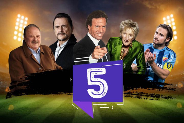 BEŞ: Alpay, İlhan Cavcav, Julio Iglesias, Kevin Walker, Rod Stewart
