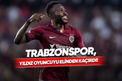 Trabzonspor yıldız futbolcuyu elinden kaçırdı