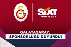 Galatasaray, SIXT’le yola devam ediyor!