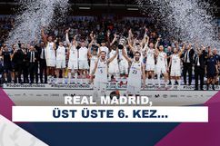 Real Madrid Basketbol, süper kupayı üst üste 6. kez kazandı!