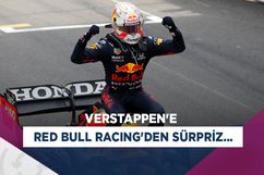 Verstappen'e Hollanda usulü kutlama...