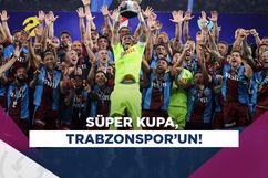 Trabzonspor, Turkcell Süper Kupa’nın sahibi oldu!