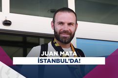 Juan Mata, Galatasaray için İstanbul'a geldi!