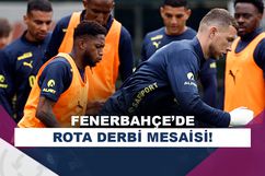 Fenerbahçe, Beşiktaş derbisi hazırlıklarını sürdürdü!