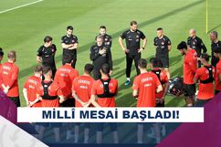 A Millî Takım, Letonya maçı hazırlıklarına başladı!