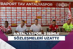 Antalyaspor, Güray Vural, Fernando ve Boffin'in sözleşmelerini uzattı