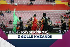 Kayserispor, Yeni Malatyaspor’u rahat geçti! 3-0