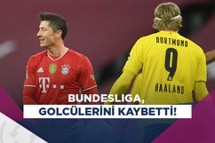 Bundesliga, Lewandowski ve Haaland’a veda etti!