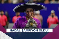 Rafael Nadal, Meksika'yı da kimselere kaptırmadı