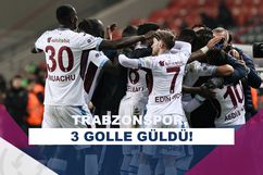 Trabzonspor, Gaziantep FK’dan 3 puanı 3 golle aldı!