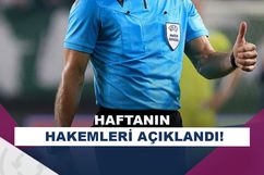 Haftanın hakemleri açıklandı! Trabzonspor - Beşiktaş…