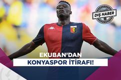 Caleb Ekuban'dan Konyaspor itirafı!