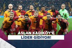 Galatasaray Kadıköy’e lider gidiyor!