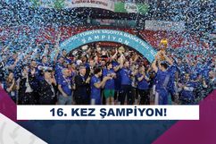 Basketbol Süper Ligi’nde şampiyon Anadolu Efes!