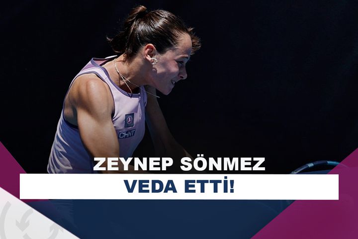 Zeynep Sönmez, ilk turda veda etti!