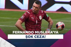 Fernando Muslera'ya şok! 4 milli maç cezası!
