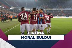 Trabzonspor’a moral getiren galibiyet…