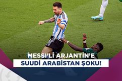 Arjantin'e ilk maçta şok! Suudi Arabistan geri döndü...