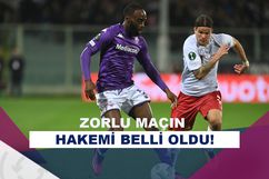 Sivasspor - Fiorentina maçına Nikola Dabanovic atandı!