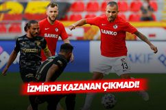 Göztepe ve Gaziantep FK yenişemedi!