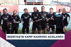 Beşiktaş’ın, Atakaş Hatayspor maçı kadrosu belli oldu!