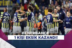 Fenerbahçe'den 10 kişilik galibiyet...