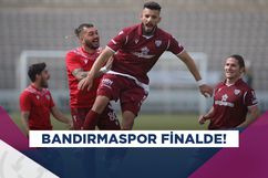 Bandırmaspor, Spor Toto 1. Lig’de play-off finaline yükseldi!