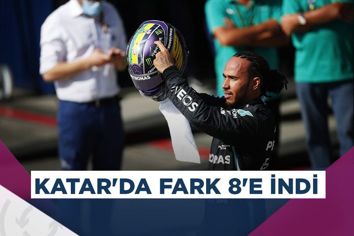 Katar GP'de kazanan Hamilton!