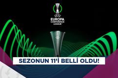 UEFA Avrupa Konferans Ligi’nde sezonun 11’i açıklandı!