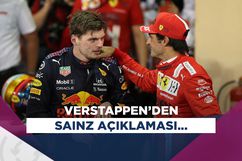 Verstappen, Sainz ile girdiği mücadele hakkında konuştu