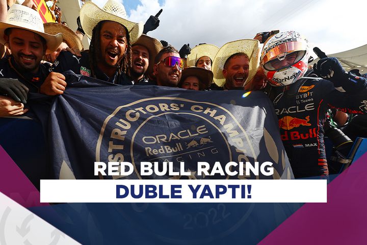 Verstappen kazandı Red Bull Racing şampiyon oldu